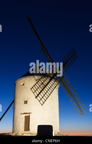 Windmühlen, Consuegra, Toledo, Castilla-la Mancha, Spanien Stockfoto