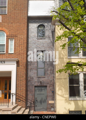 Historic Old Town Alexandria Häuser Stockfoto