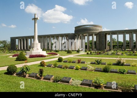 Taukkyan Soldatenfriedhof Yangon Rangoon Burma Myanmar. Stockfoto
