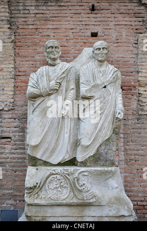 Rom. Italien. Thermen des Diokletian. Stockfoto