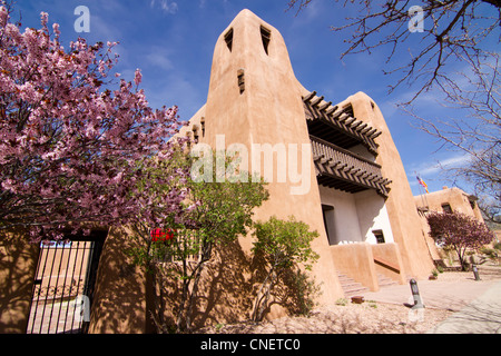 Museum für indische Kunst und Kultur in Santa Fe, New Mexico. Stockfoto