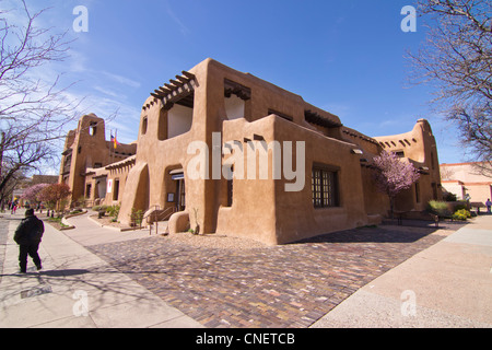 Museum für indische Kunst und Kultur in Santa Fe, New Mexico. Stockfoto