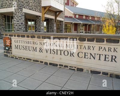 Gettysburg National Military Park Visitor Center Stockfoto