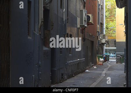 Dies ist eines der vielen Gassen in Melbourne CBD. Stockfoto