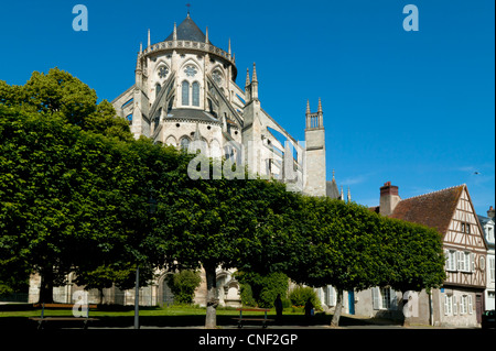 Saint Etienne Kathedrale, Bourges, Cher, Centre, Frankreich Stockfoto