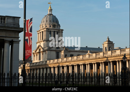 Kapelle Old Royal Naval College Greenwich London UK Stockfoto