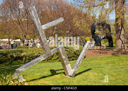 National Gallery of Art Skulpturengarten Washington DC Stockfoto