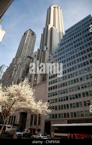 Four Seasons Hotel bei 57 E 57th Street in Manhattan, New York City Stockfoto