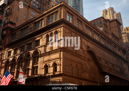 Carnegie Hall bei 881 Seventh Avenue in Manhattan, New York City Stockfoto