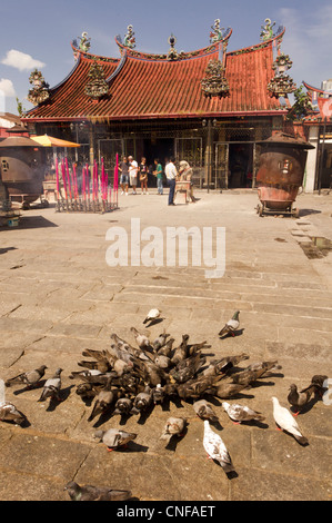 Göttin der Barmherzigkeit (Quan Yin) Tempel, Penang. Eines der ältesten Tempel in Penang, Malaysia. Stockfoto