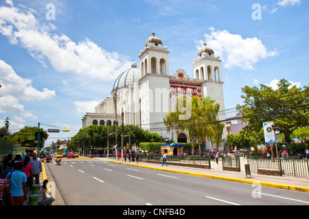 Kathedrale des Heiligen Erlösers, San Salvador, El Salvador Stockfoto