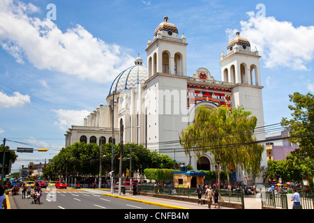 Kathedrale des Heiligen Erlösers, San Salvador, El Salvador Stockfoto