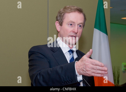 Irische Taoiseach Enda Kenny Stockfoto