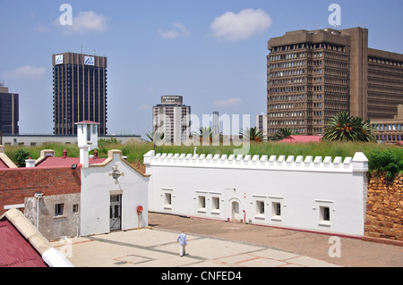 Die alte Festung, Constitution Hill, Hillbrow, Johannesburg, Provinz Gauteng, Südafrika Stockfoto