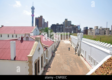 Die alte Festung, Constitution Hill, Hillbrow, Johannesburg, Provinz Gauteng, Südafrika Stockfoto