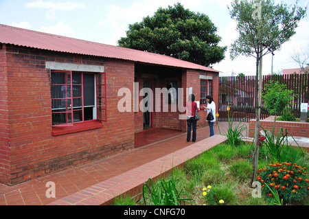 Das Nelson-Mandela-National-Museum im ehemaligen Wohnhaus, Orlando, Soweto, Johannesburg, Provinz Gauteng, Südafrika Stockfoto