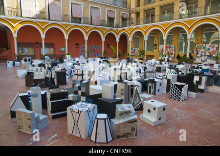 Spielte Bellas Artes die Kunstabteilung der Universität Sevilla Sevilla Andalusien Spanien Stockfoto