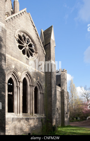 Abney Park Friedhof Stoke Newington Hackney London England UK Stockfoto