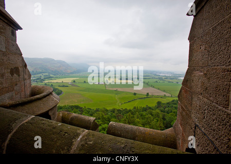 Das Wallace-Monument auf dem Gipfel des Abbey Craig in Sterling, Schottland Stockfoto