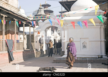 Pashupatinath Tempel, Kathmandu, Nepal, UNESCO-Welterbe Stockfoto