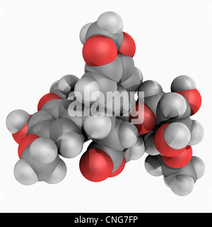 Etoposid Wirkstoffmolekül Stockfoto