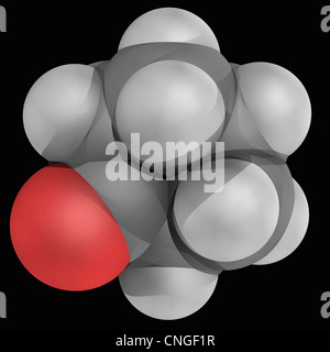 Cyclohexanon Molekül Stockfoto
