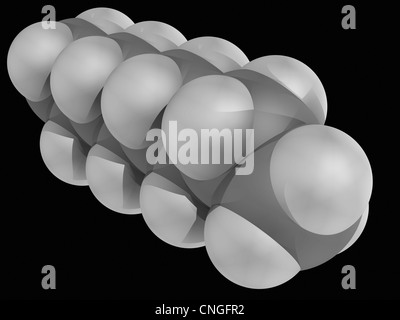 Oktan Molekül Stockfoto