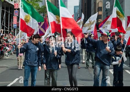 9. jährliche persische Parade an der Madison Avenue in New York Stockfoto