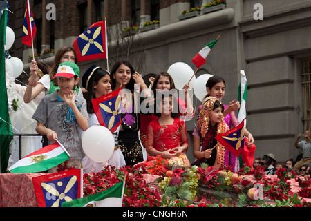 9. jährliche persische Parade an der Madison Avenue in New York Stockfoto