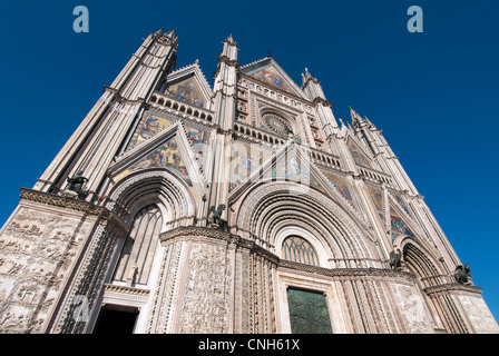 Kathedrale von Orvieto. Orvieto. Provinz Terni. Umbrien. Italien Stockfoto