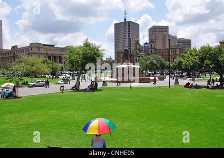 Kirchplatz (Kerkplein), Pretoria, Provinz Gauteng, Südafrika Stockfoto