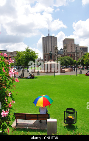 Kirchplatz (Kerkplein), Pretoria, Provinz Gauteng, Südafrika Stockfoto