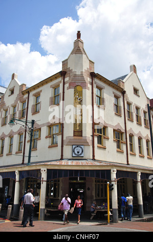 Art Nouveau Cafe Riche, Kirchplatz, Pretoria, Provinz Gauteng, Südafrika Stockfoto