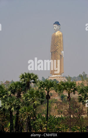 Riesige stehende Buddha Bodhi Tahtaung, Monywa, Birma Stockfoto