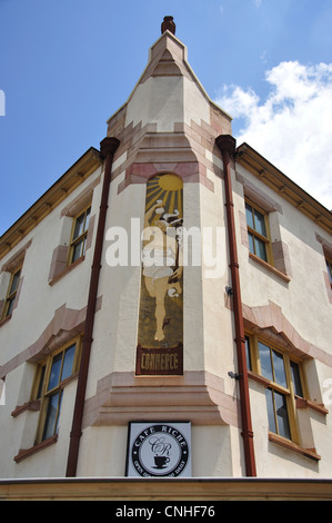 Jugendstil Café Riche, Kirchplatz, Pretoria, Provinz Gauteng, Südafrika Stockfoto