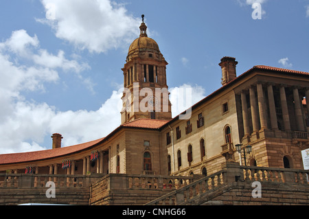 Der Ostflügel des The Union Buildings, Meintjieskop, Pretoria, Provinz Gauteng, Südafrika Stockfoto