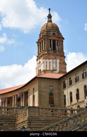 Der Ostflügel des The Union Buildings, Meintjieskop, Pretoria, Provinz Gauteng, Südafrika Stockfoto