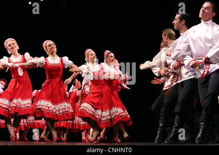 Igor Moiseyev Ballett. Foto wurde bei dem Konzert in Prag, Tschechische Republik, am 22. Juni 2007. Stockfoto