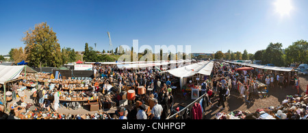 Mauerpark Flohmarkt in Prenzlauer Berg, Berlin Stockfoto