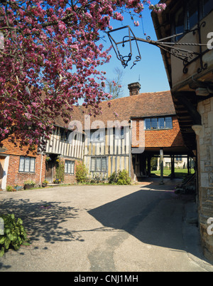 Leicester Square Penshurst Place Kent England UK GB Stockfoto