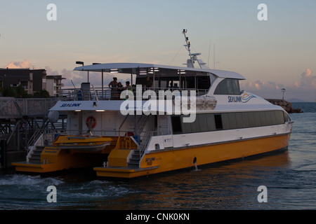 Sealink Fähren - Fantome Katze Stockfoto