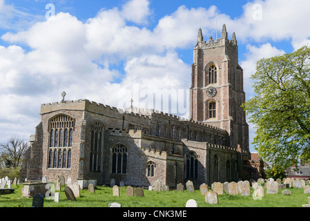 Str. Marys Kirche Stoke von Nayland Suffolk England UK Stockfoto