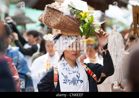 In Kiyomizu-Dera-Tempel in Higashiyama, Kyoto, Kansai-Region, Insel Honshu, Japan. Stockfoto