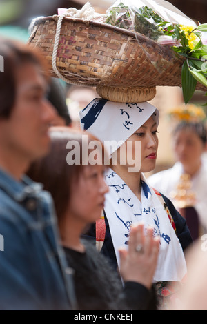 In Kiyomizu-Dera-Tempel in Higashiyama, Kyoto, Kansai-Region, Insel Honshu, Japan. Stockfoto