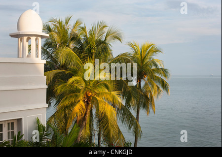 Die Eastern und Oriental Hotel ist ein Kolonial-Stil Hotel in Penang 1885 durch die Sarkies-Brüder gebaut. Stockfoto