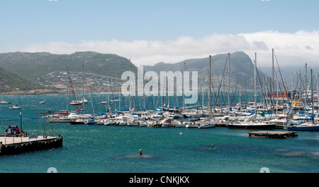 Simons Town Yachtclub auf False Bay Western Cape Südafrika Stockfoto