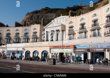 St Mary in der Burg an der Hastings Küste East Sussex England Stockfoto