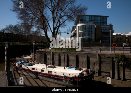 Ferry Wharf Brentford London england Stockfoto