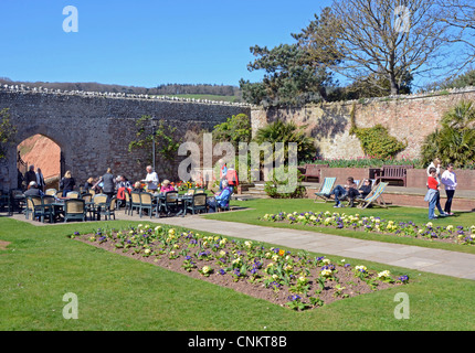 Connaught Gärten, Sidmouth, Devon Stockfoto