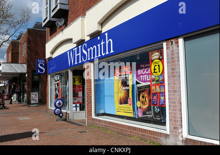 Lewes Stadtzentrum East Sussex UK - WH Smith shop Stockfoto